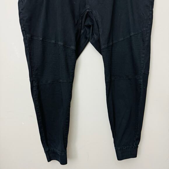 Johnny Bigg Black Drawstring Jogger Pants Men’s Size 54 - Picture 3 of 10